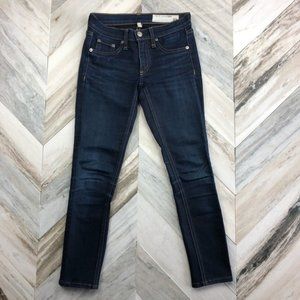 Rag & Bone Skinny Jeans Dark Wash Size 23